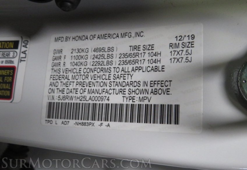 2020 Honda CR-V - Image 40