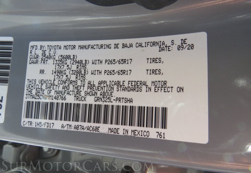 2021 Toyota Tacoma - Image 55