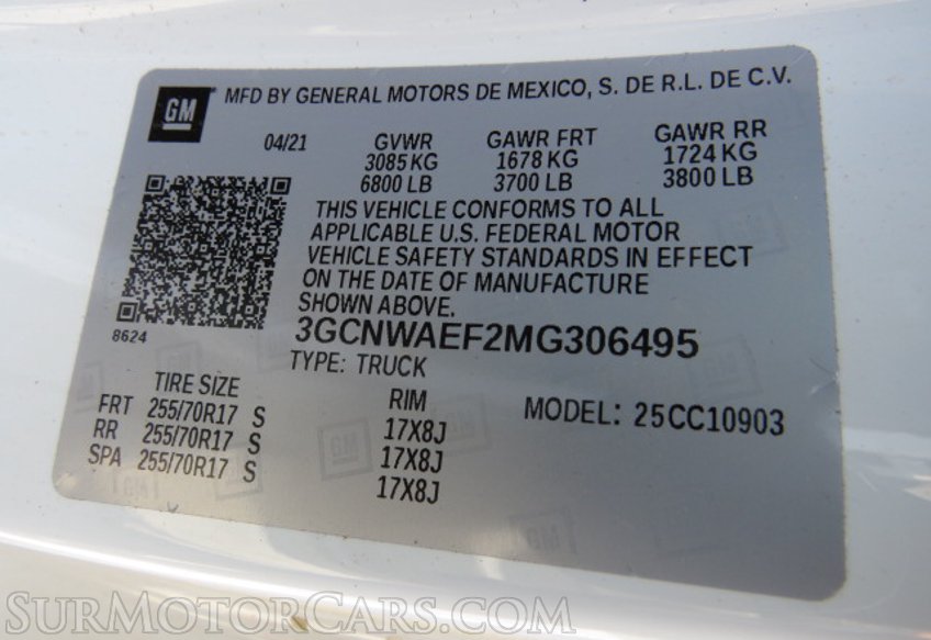 2021 Chevrolet Silverado 1500 - Image 38