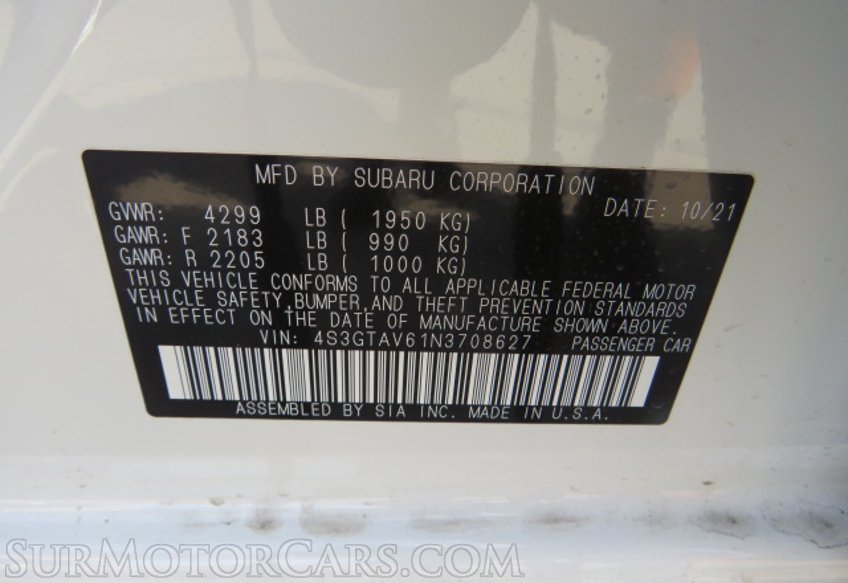 2022 Subaru Impreza - Image 48