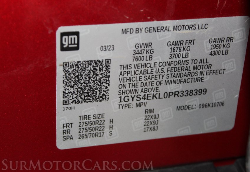 2023 Cadillac Escalade - Image 85