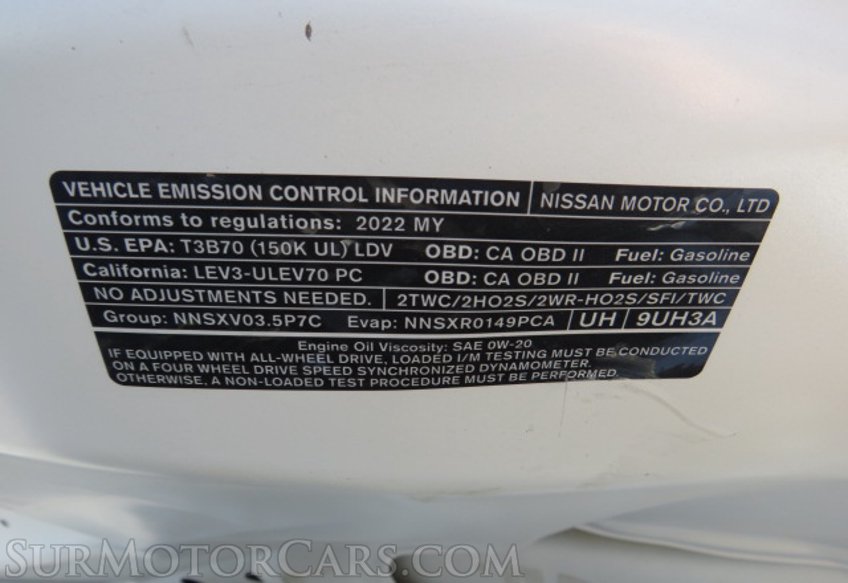 2022 Nissan Murano - Image 45