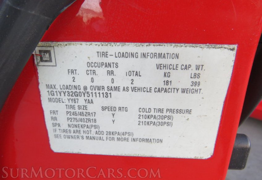 2000 Chevrolet Corvette - Image 41