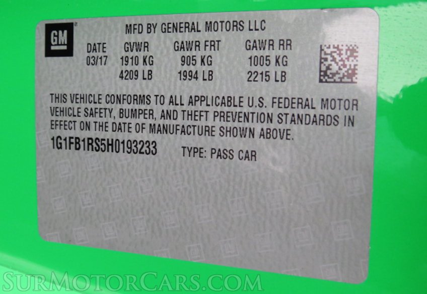 2017 Chevrolet Camaro - Image 48