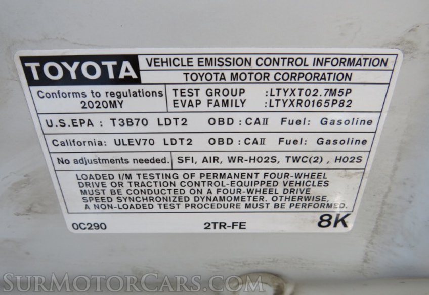 2020 Toyota Tacoma - Image 48