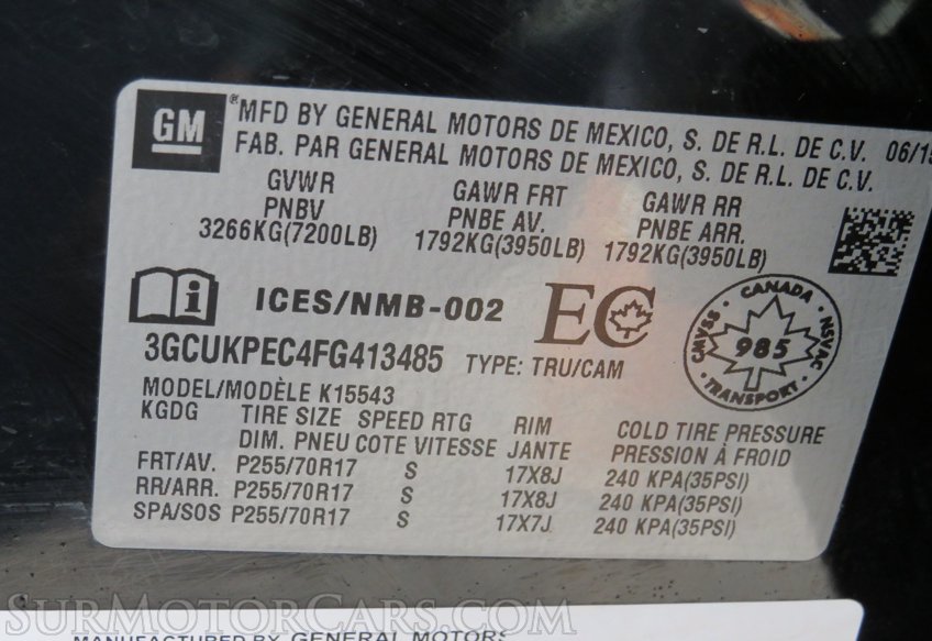 2015 Chevrolet Silverado 1500 - Image 49