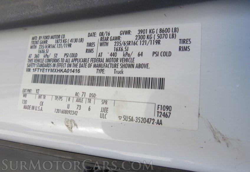 2017 Ford Transit Van - Image 45