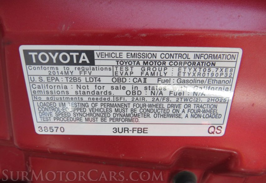 2014 Toyota Tundra 4WD Truck - Image 56