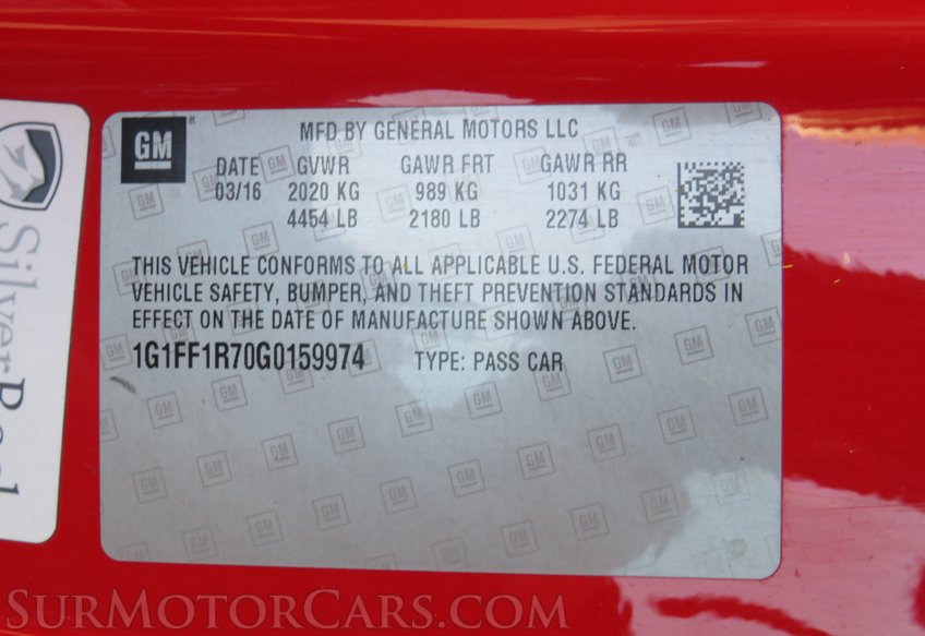 2016 Chevrolet Camaro - Image 59