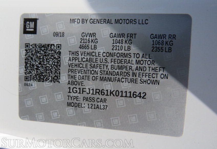 2019 Chevrolet Camaro - Image 48