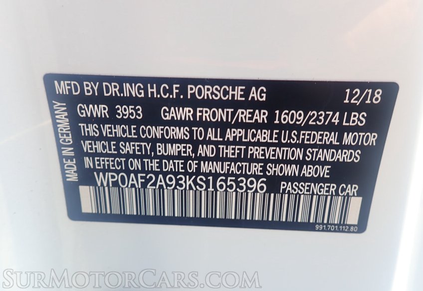 2019 Porsche 911 - Image 71