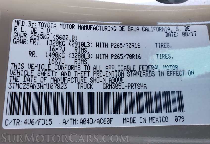 2017 Toyota Tacoma - Image 47