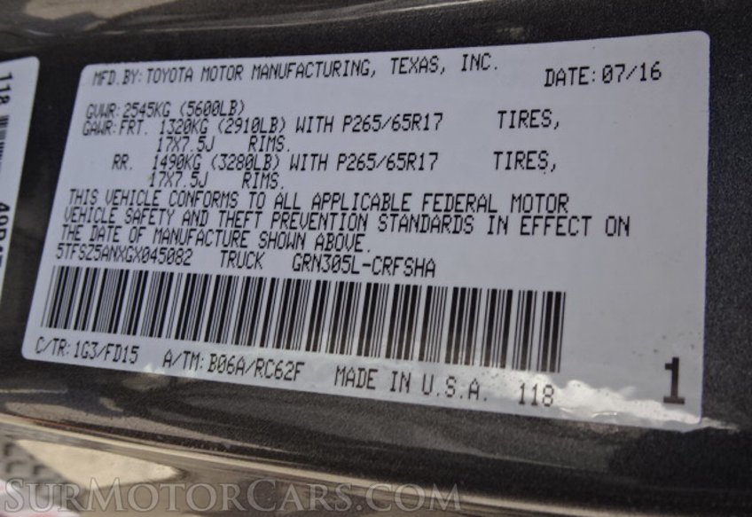 2016 Toyota Tacoma - Image 53