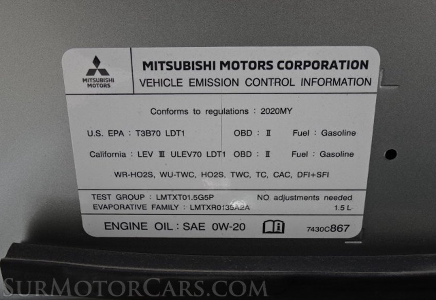 2020 Mitsubishi Eclipse Cross - Image 48