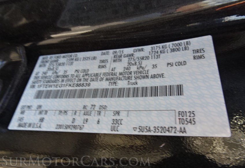 2015 Ford F-150 - Image 59