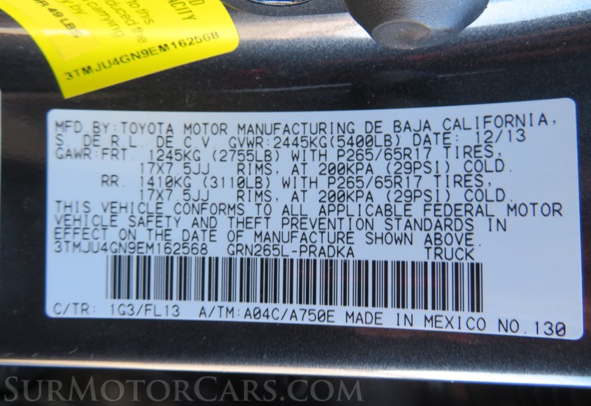 2014 Toyota Tacoma - Image 45