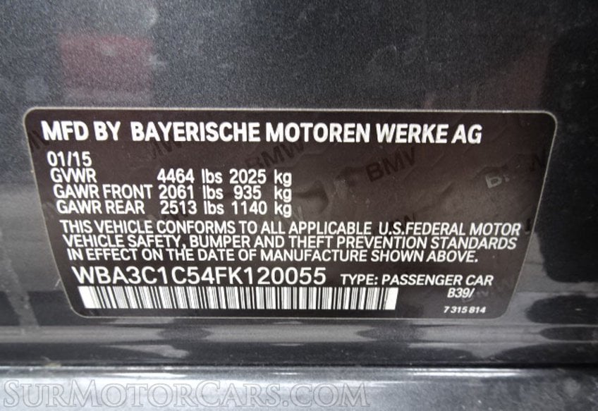 2015 BMW 3 Series - Image 43
