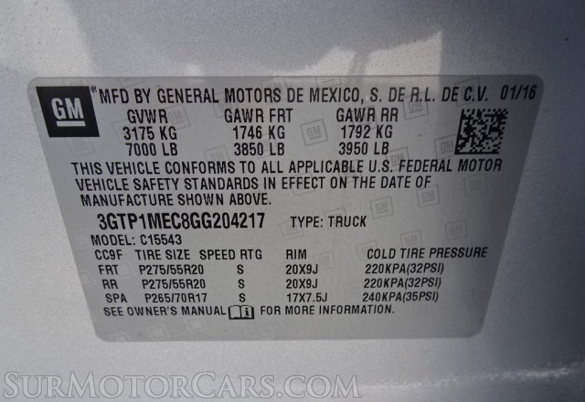 2016 GMC Sierra 1500 - Image 53