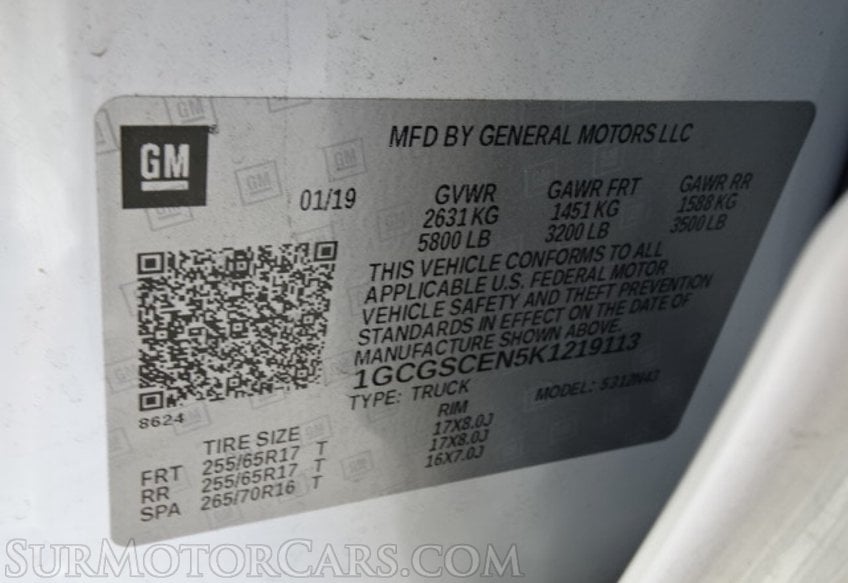 2019 Chevrolet Colorado - Image 53