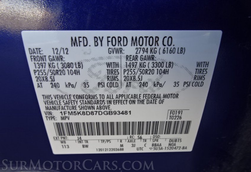 2013 Ford Explorer - Image 52