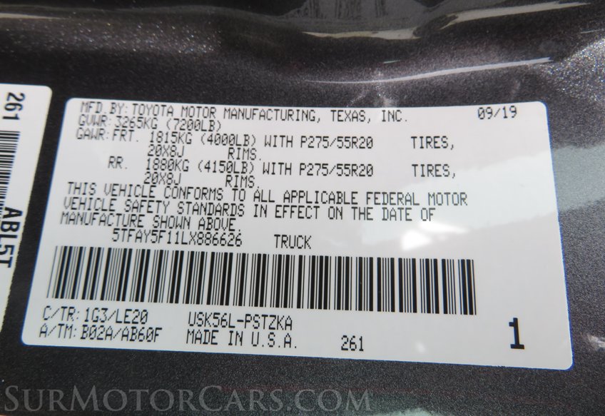 2020 Toyota Tundra 4WD - Image 74