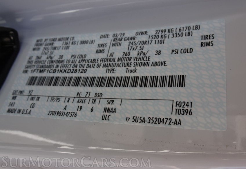 2019 Ford F-150 - Image 43