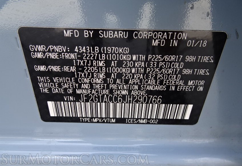 2018 Subaru Crosstrek - Image 51