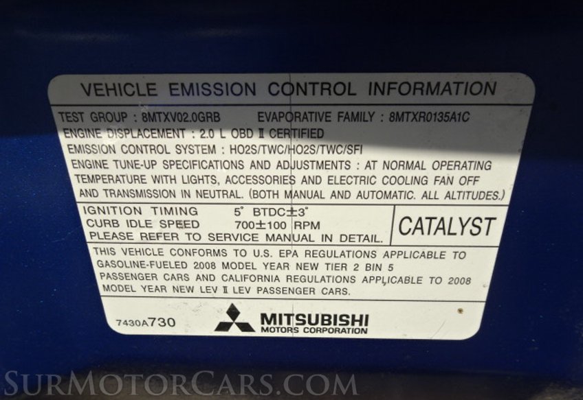 2008 Mitsubishi Lancer - Image 51