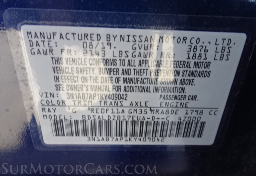 2019 Nissan Sentra - Image 52