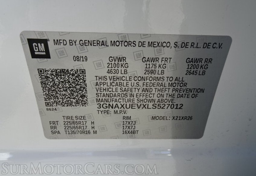 2020 Chevrolet Equinox - Image 53