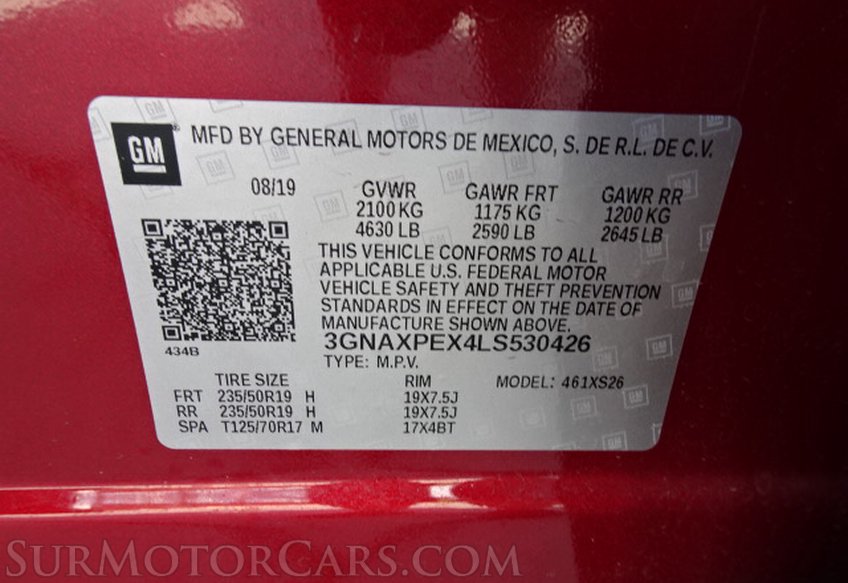 2020 Chevrolet Equinox - Image 53