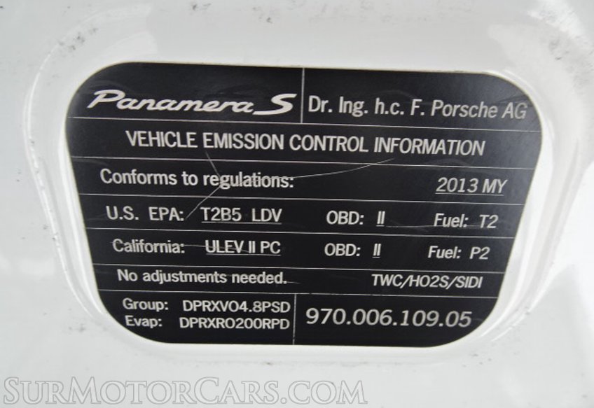 2013 Porsche Panamera - Image 55