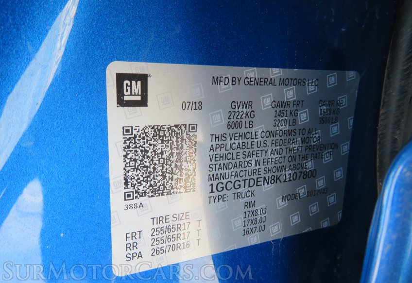 2019 Chevrolet Colorado - Image 57