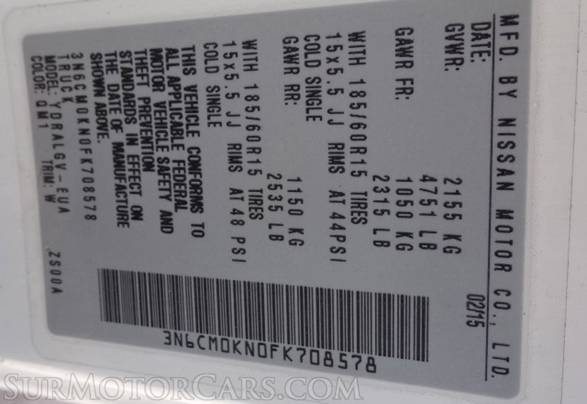 2015 Nissan NV200 - Image 48