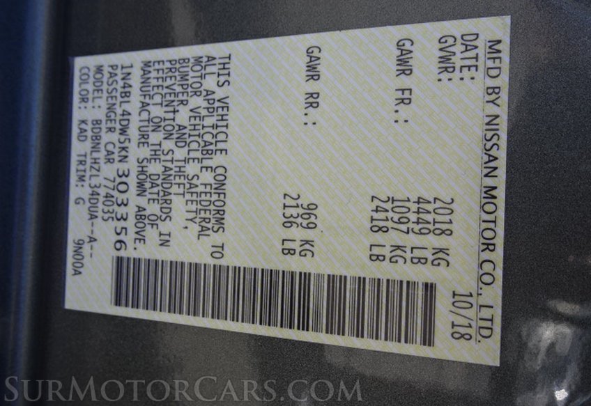 2019 Nissan Altima - Image 2