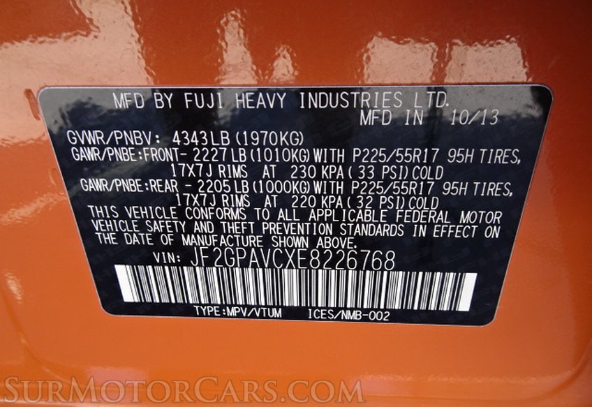 2014 Subaru XV Crosstrek - Image 43