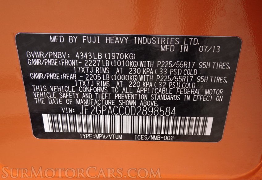 2013 Subaru XV Crosstrek - Image 48