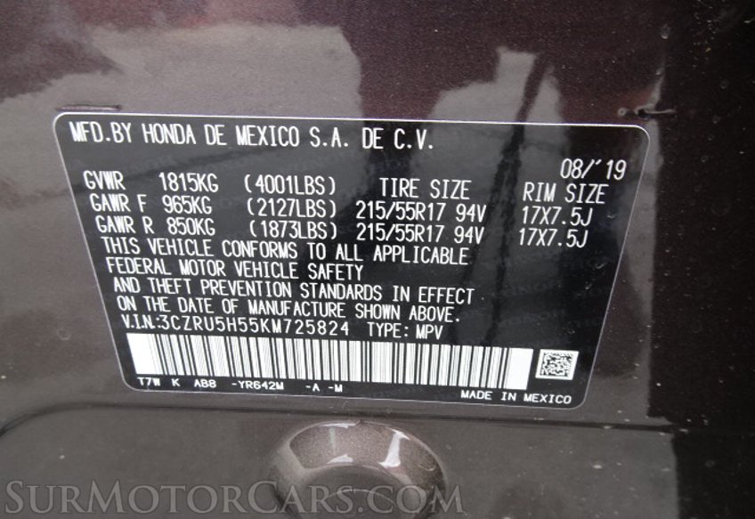 2019 Honda HR-V - Image 53