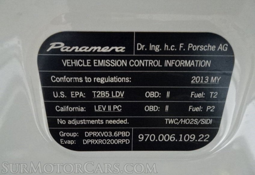 2013 Porsche Panamera - Image 50