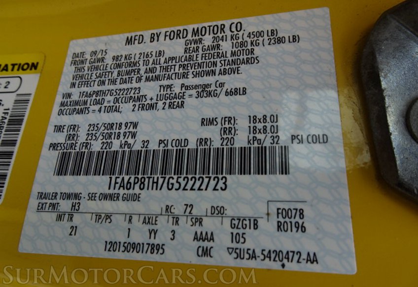 2016 Ford Mustang - Image 43