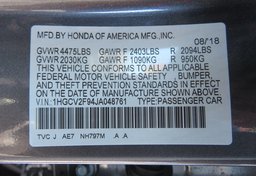 2018 Honda Accord Sedan - Image 53