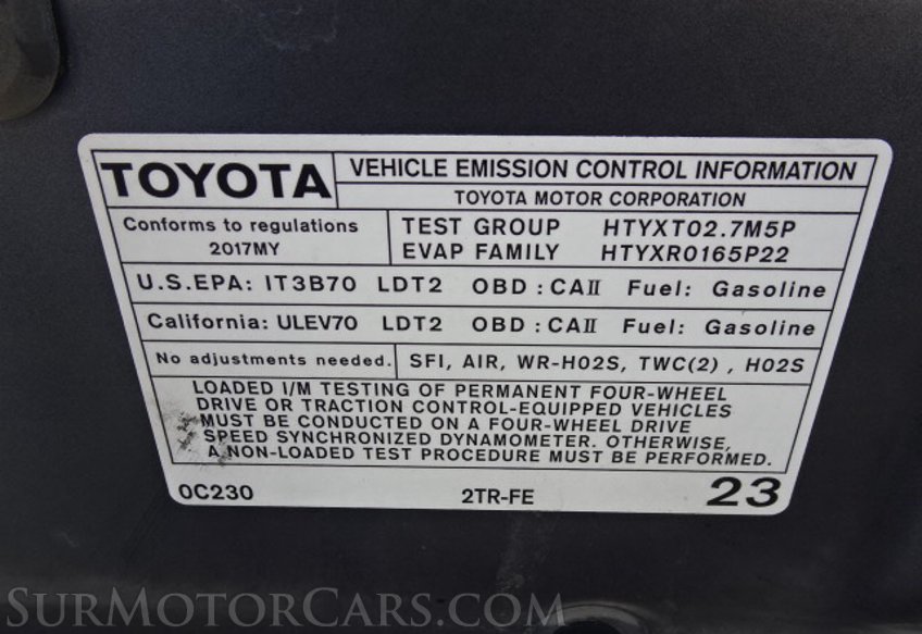 2017 Toyota Tacoma - Image 43