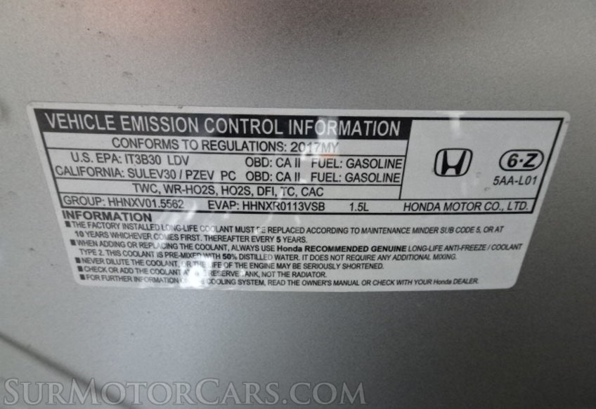 2017 Honda Civic Hatchback - Image 69