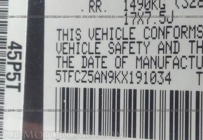 2019 Toyota Tacoma 4WD - Image 9