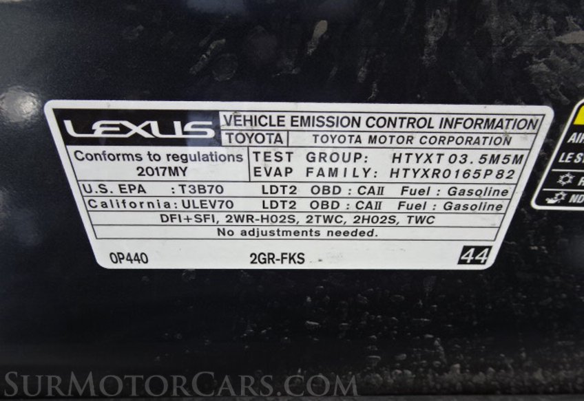 2017 Lexus RX - Image 55