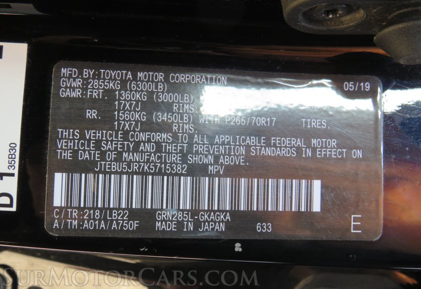 2019 Toyota 4Runner - Image 44