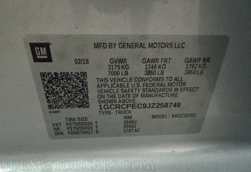 2018 Chevrolet Silverado 1500 - Image 42