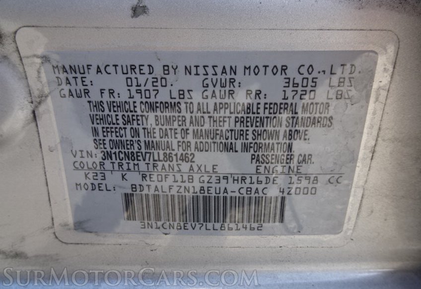 2020 Nissan Versa - Image 40