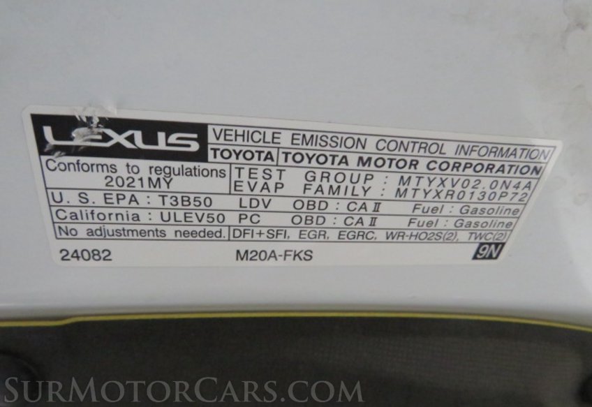 2021 Lexus UX 200 - Image 52