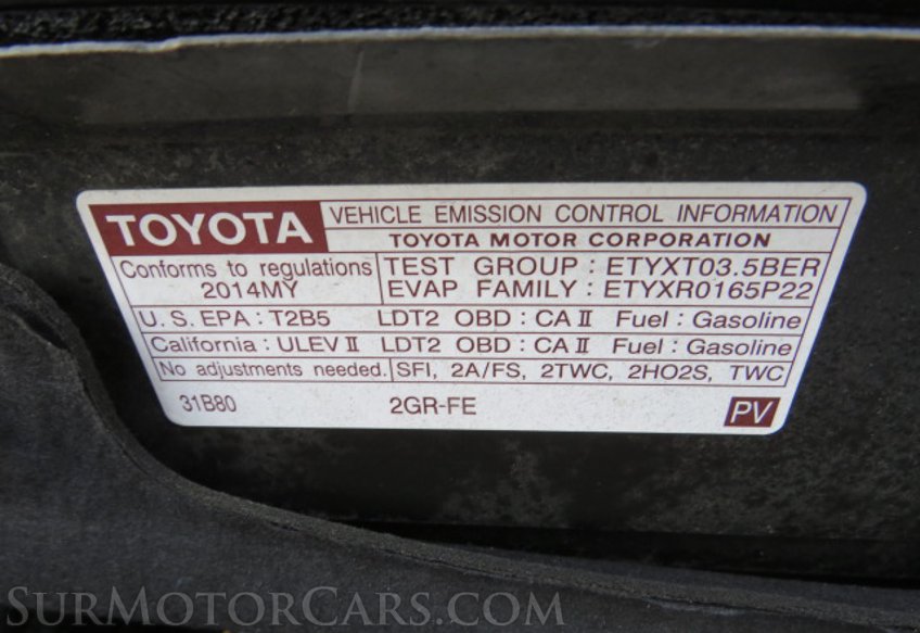 2014 Toyota Sienna - Image 52